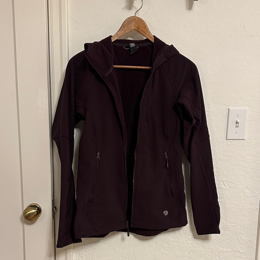 Mountain Hardware Women's Purple Hooded Jacket